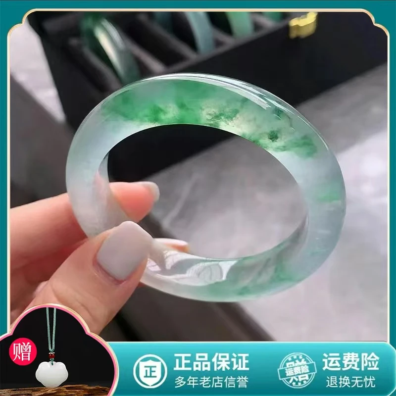 正品爆款冰透飘花百搭手镯时尚女款手镯