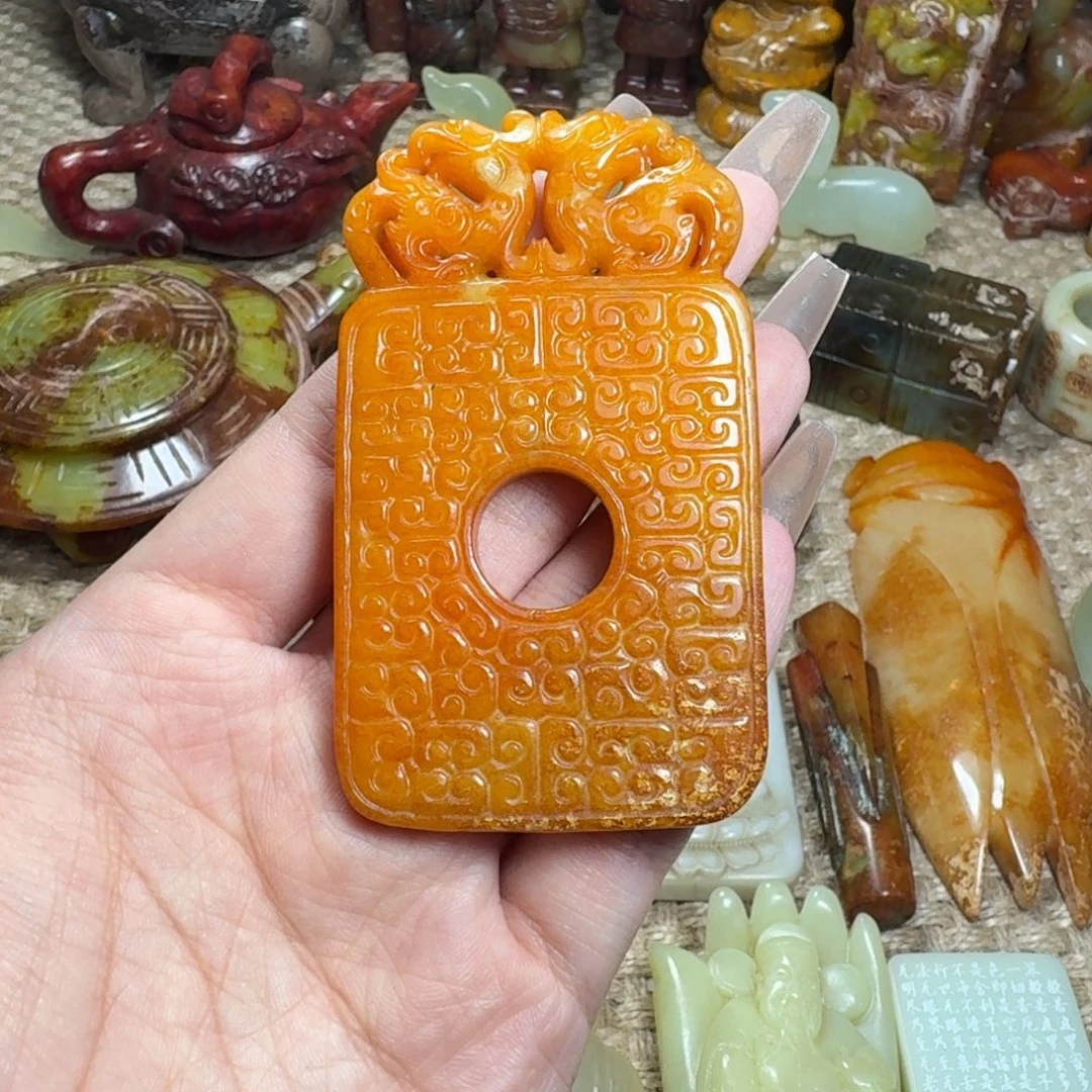 吊坠白玉菩提挂件