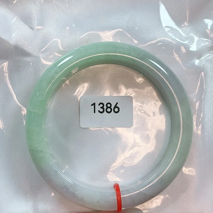 翡翠手镯未镶嵌天然翡翠手镯57