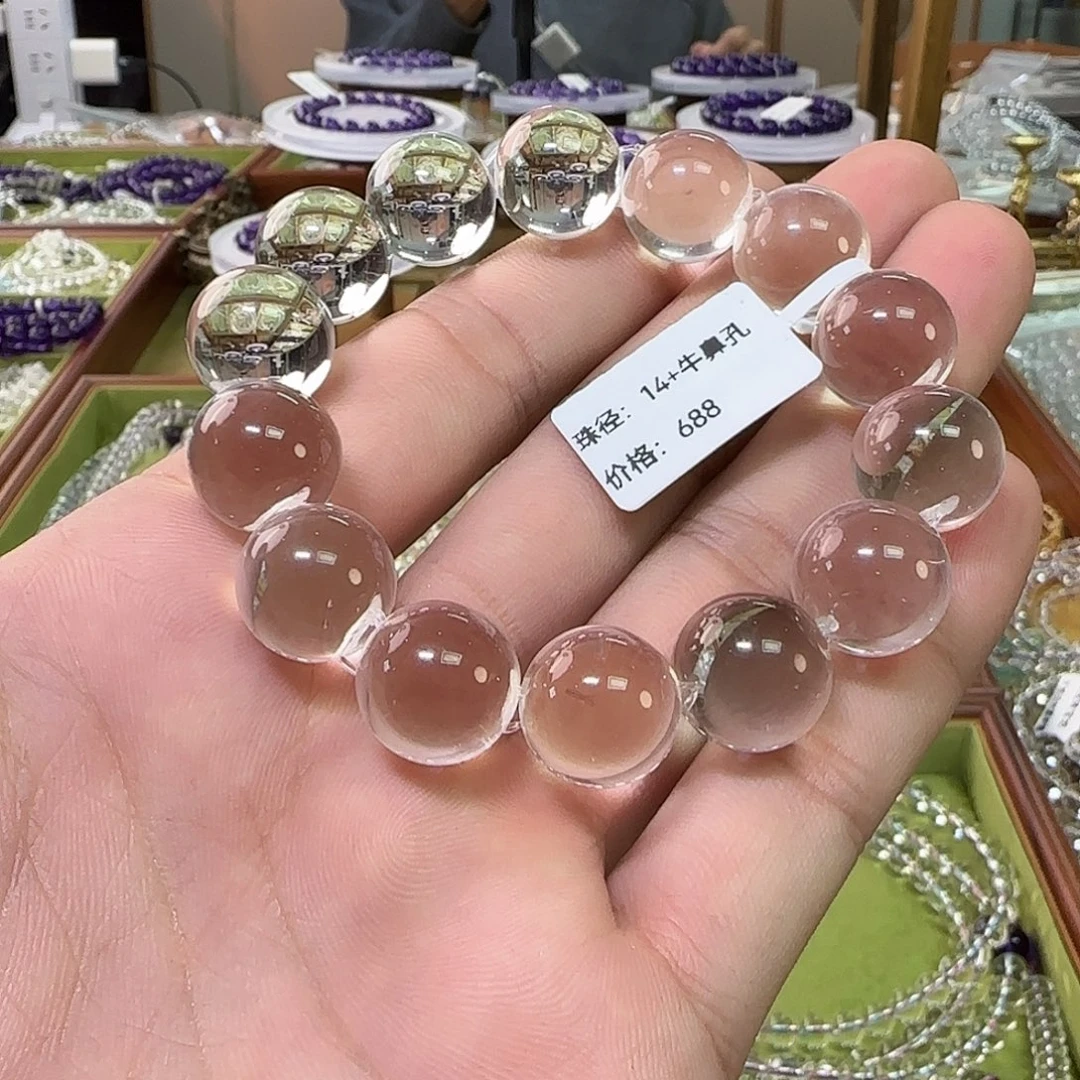 *****水晶未镶嵌手链白水晶