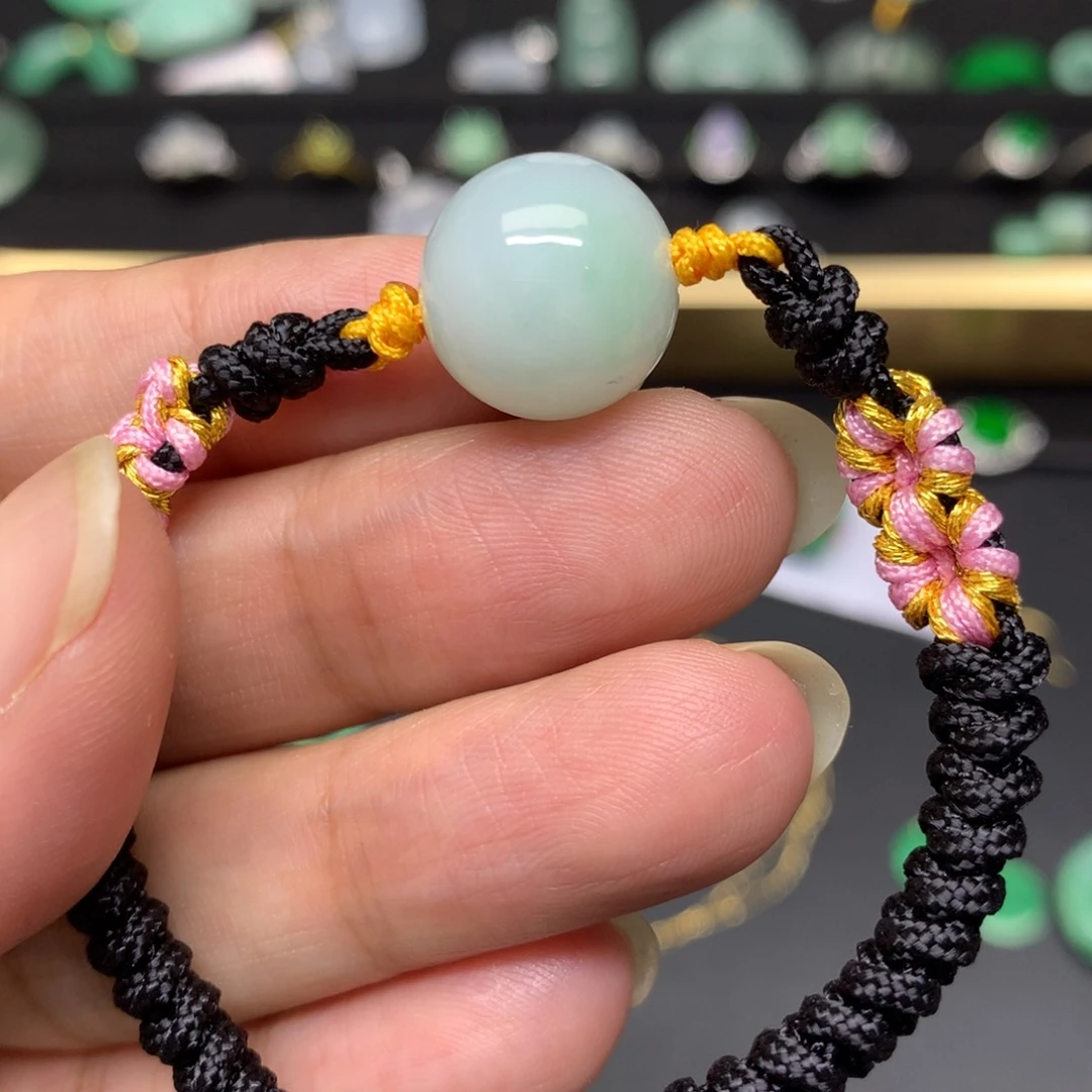 未镶嵌手串翡翠有纹裂