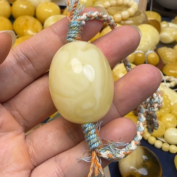 蜜蜡未镶嵌颈饰天然蜜蜡