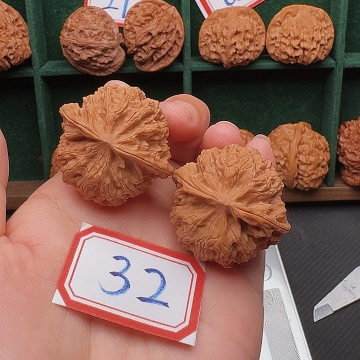 把件文玩核桃全品37尺苹果园