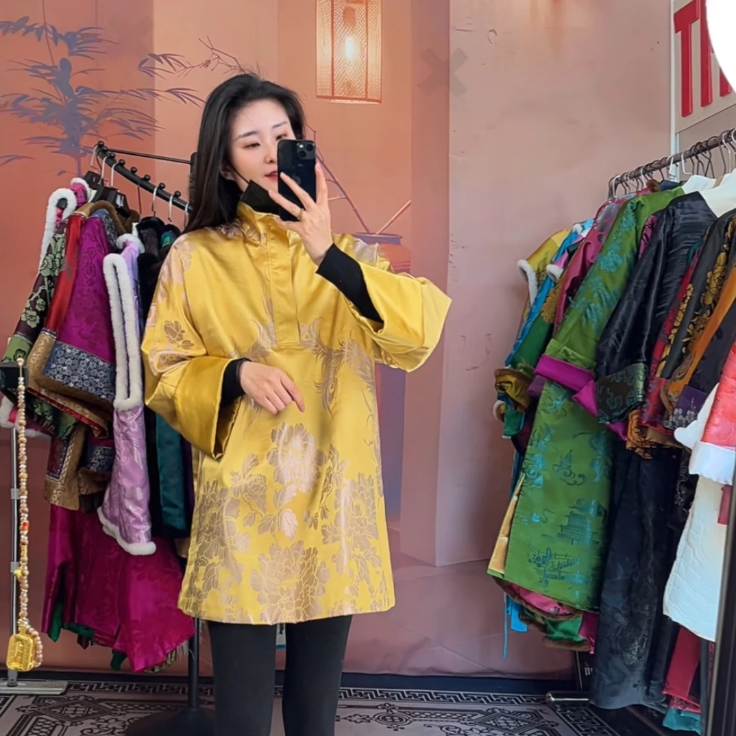 新中式老软缎！定制款链接，盲拍随机发！老面料默认微瑕，介意勿拍！