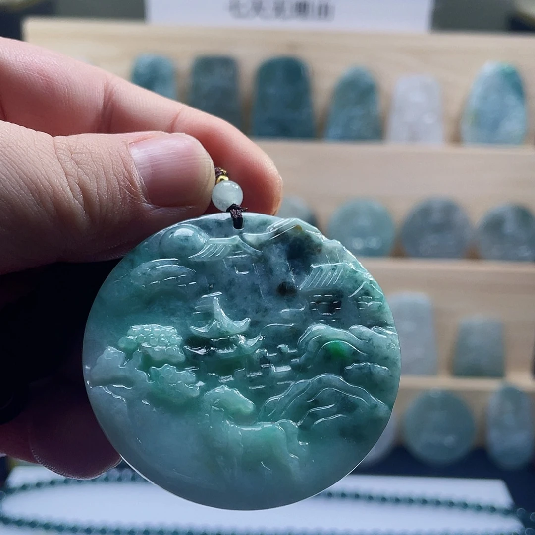 吊坠(赠链)未镶嵌翡翠29