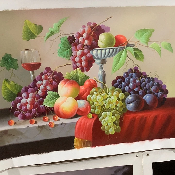 油画60+90手绘油画