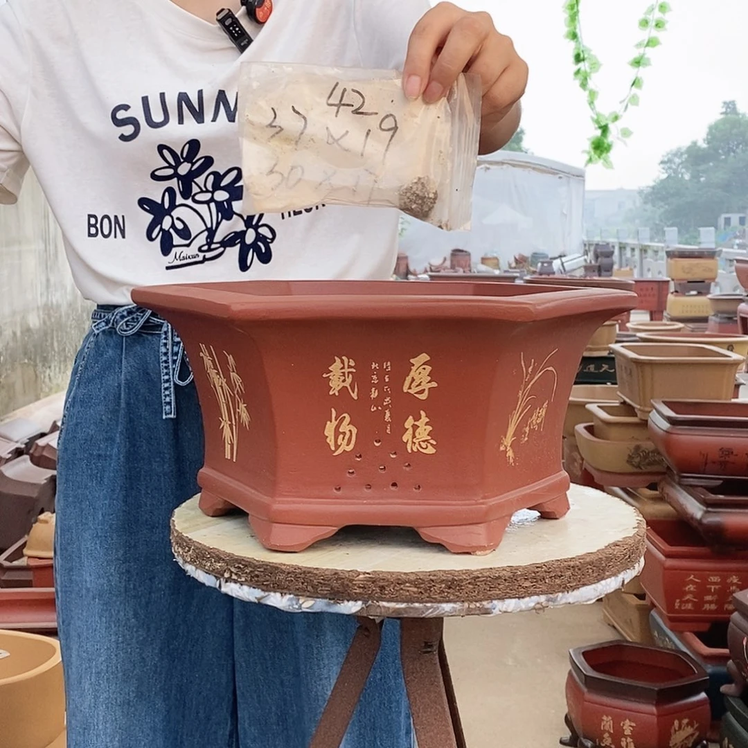 花盆段泥紫砂花盆
