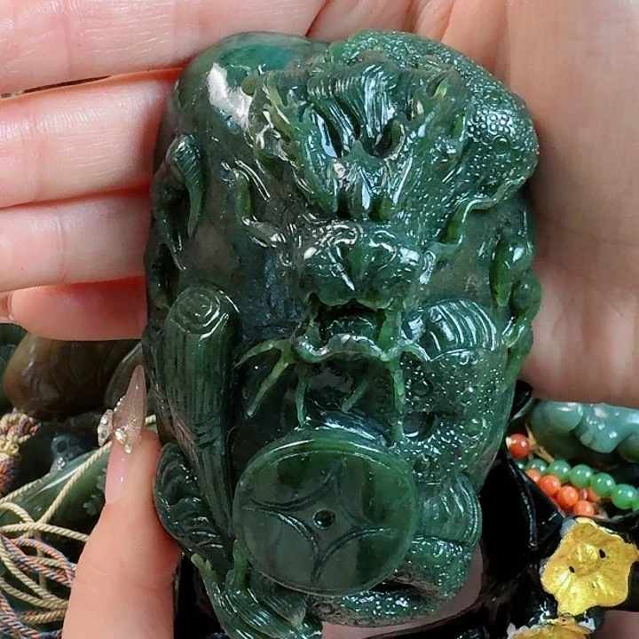 和田玉把件未镶嵌