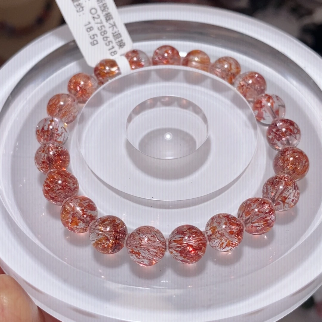 手链水晶未镶嵌F金草莓8.6