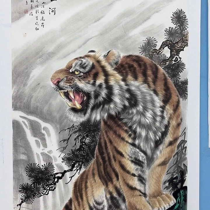 国画手绘国画作品