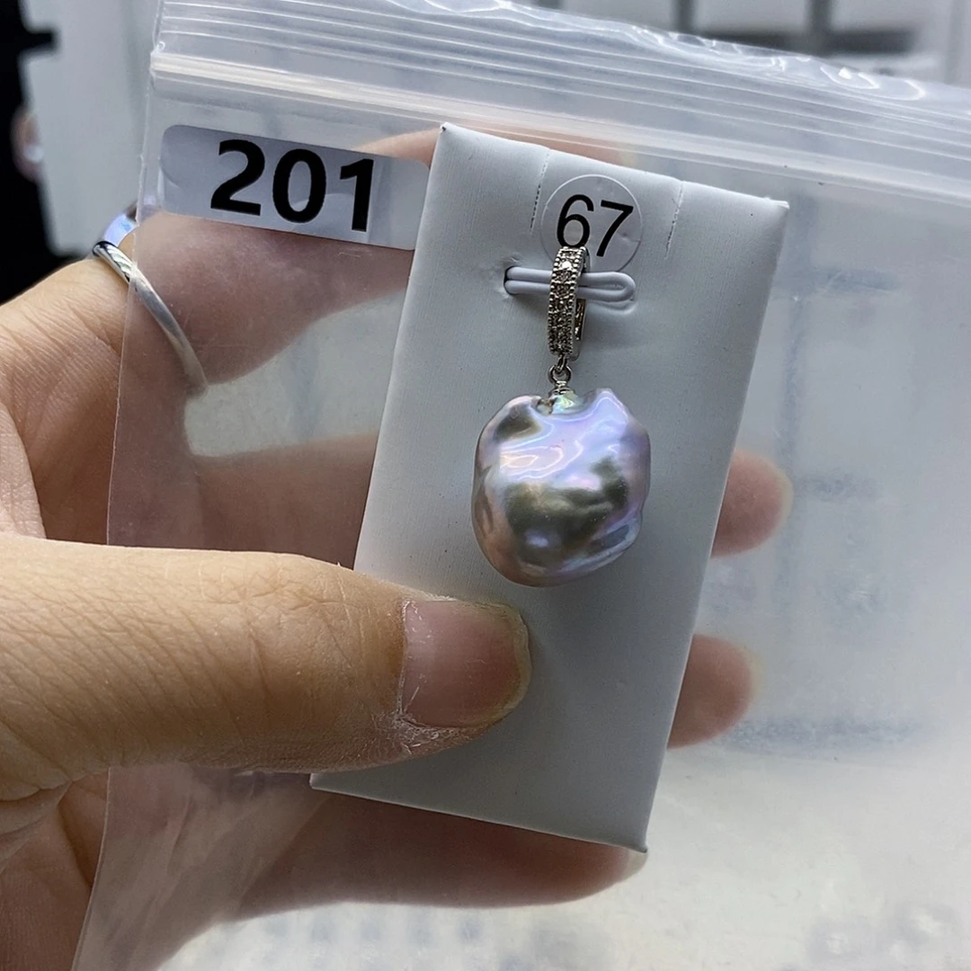 颈饰合金淡水珍珠