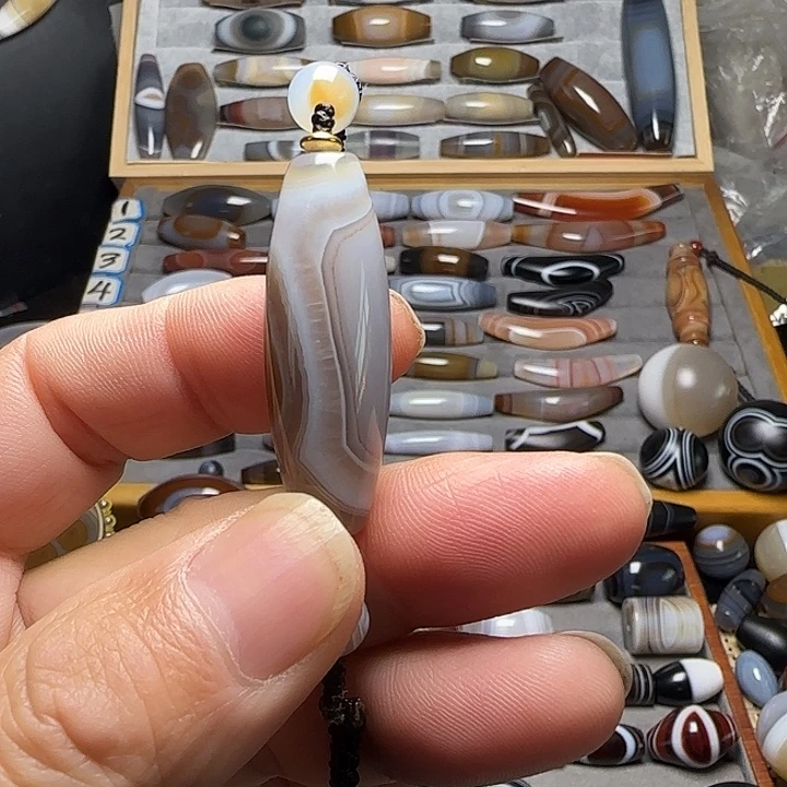 玛瑙/玉髓未镶嵌吊坠(不含链)