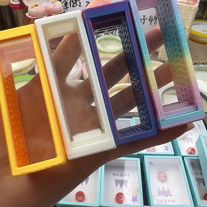 单格竹蛉盒四个颜色任选一个，没备注的随机发