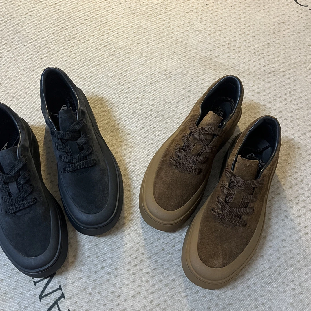 广州男士轻奢牛款系带软底休闲板鞋休闲鞋运动