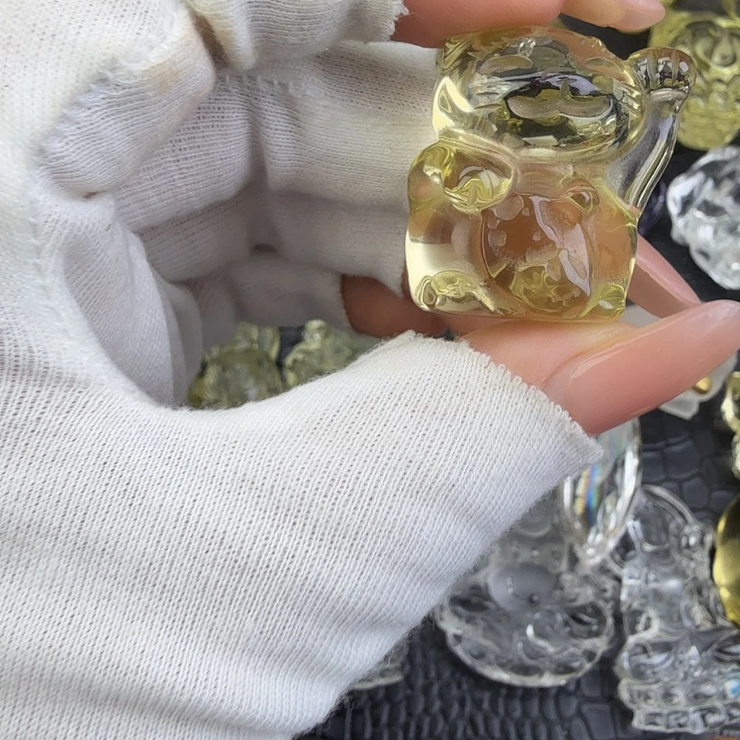 幸***朱车挂未镶嵌水晶水晶