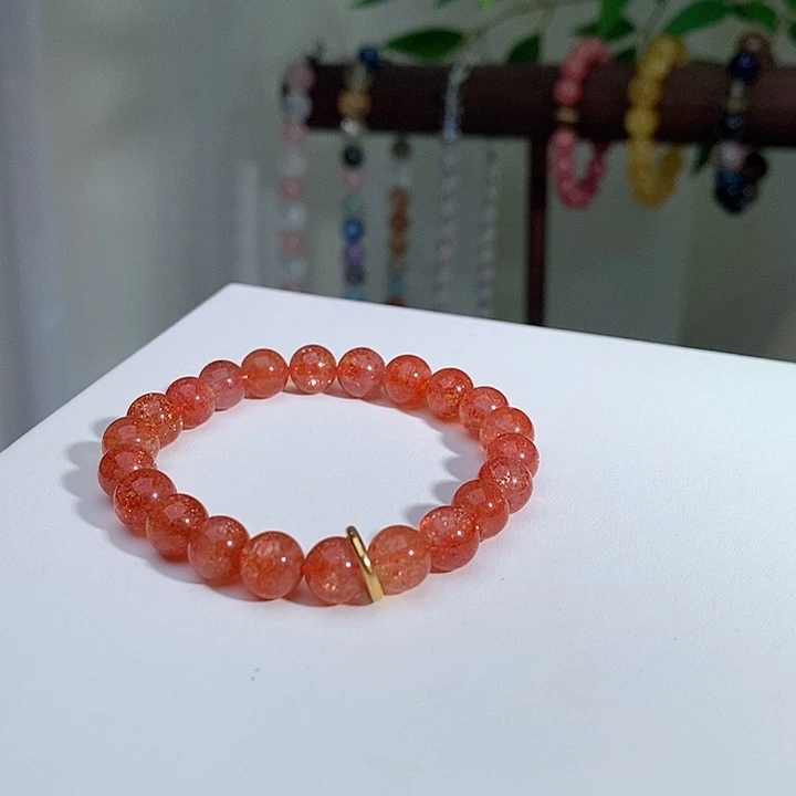 未镶嵌手链日光石金太阳