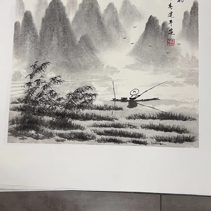 国画精品手绘作品