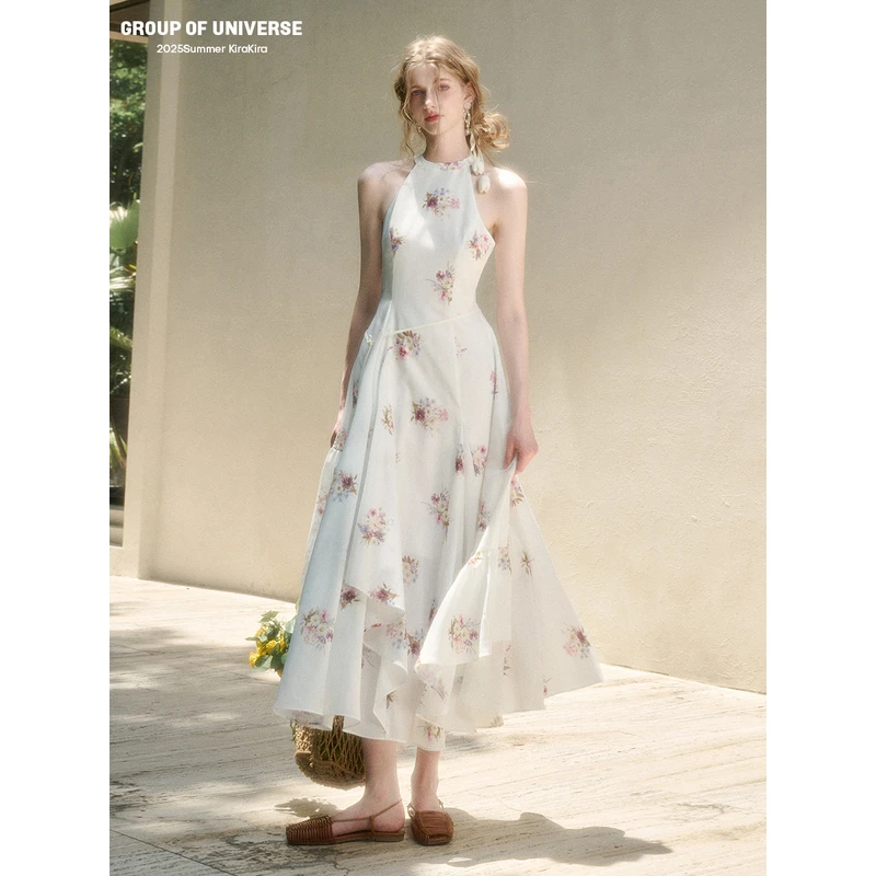 GROUP OF UNIVERSE/银河万岁“秘境”地中海花园温热气息「方巾长裙」