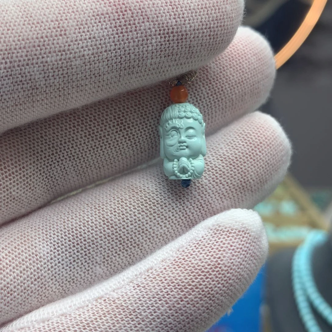 绿松石挂件未镶嵌