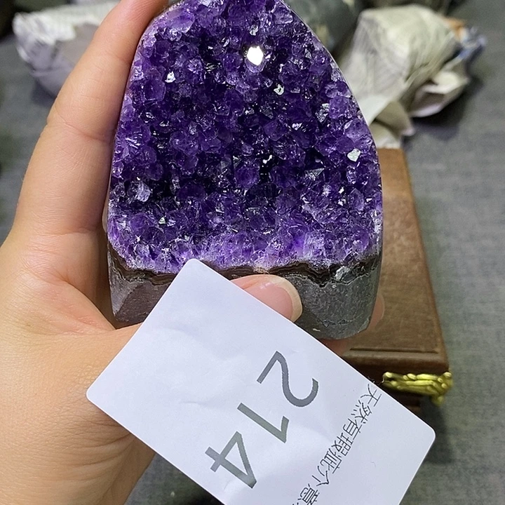 未镶嵌珠宝半成品紫晶