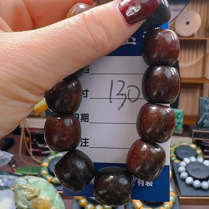 和田玉手串未镶嵌我****乐