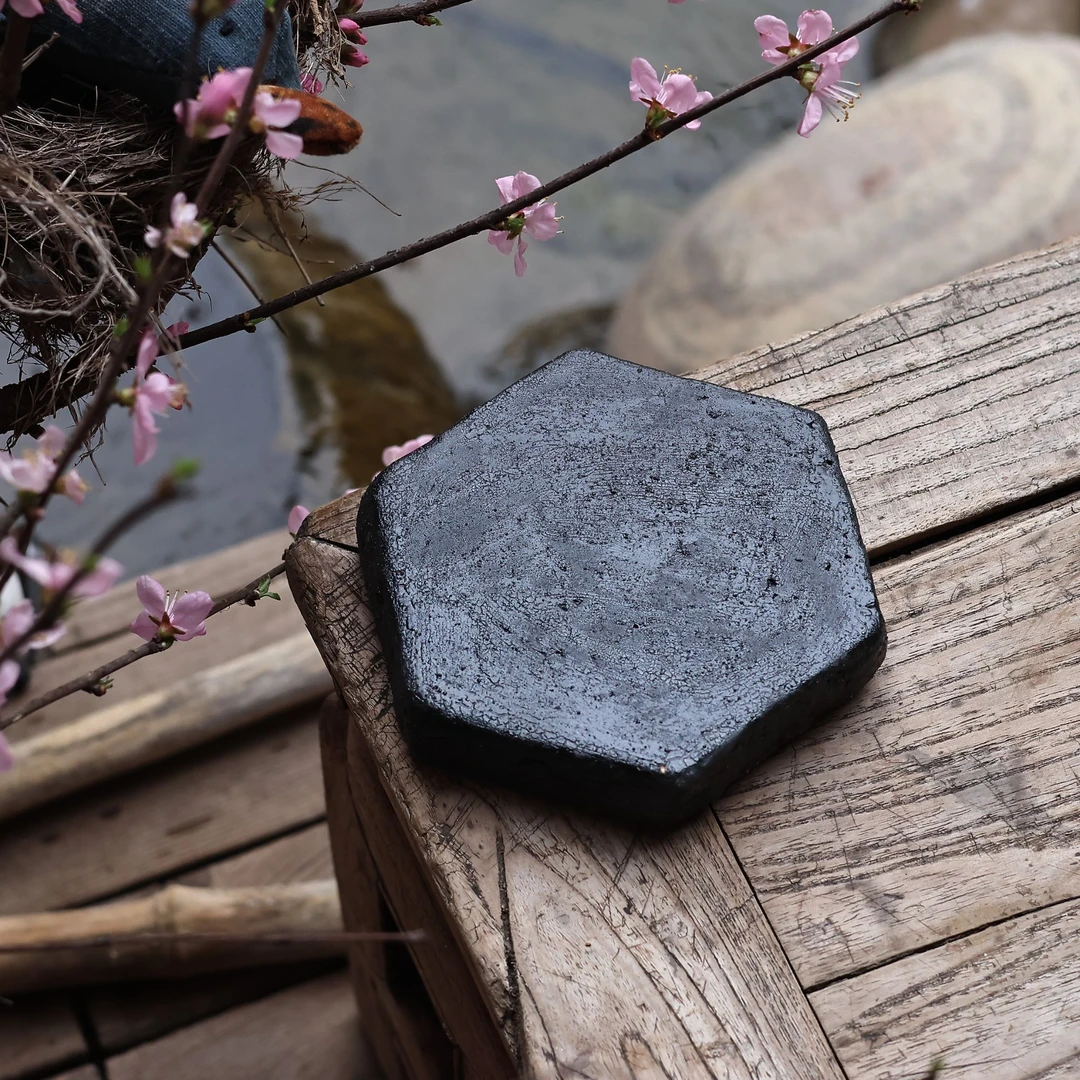 【柿间浅憩】全手工*生活就要有点甜系列*六方壶承*茶道零配