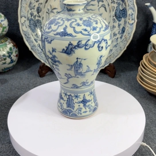 一个亲花缠枝花卉茶叶罐子在不**茶