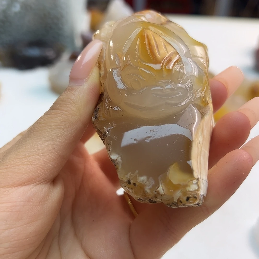 玛瑙/玉髓未镶嵌项链