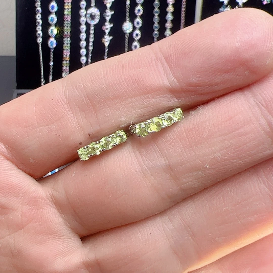 紫晶珠宝半成品银S925镶嵌
