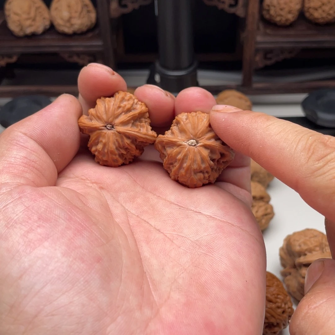 把件文玩核桃噶*磨盘33