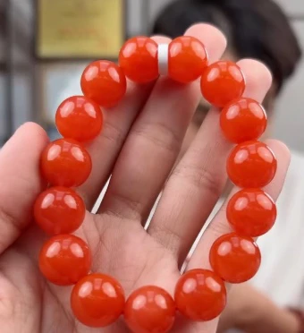 【送福珠宝】保山滴水洞老矿料《顶》（传承）（玉化）14mm@T05986@