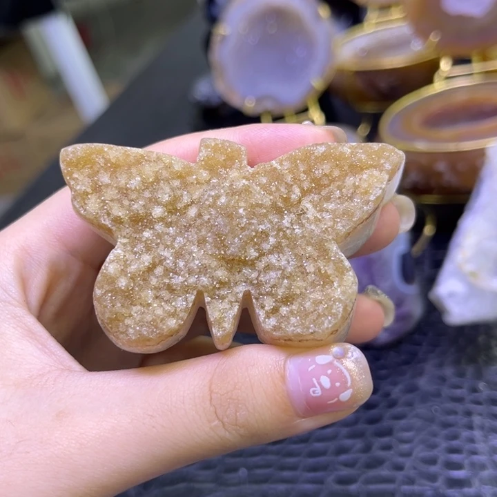 未镶嵌发饰水晶奇石矿标
