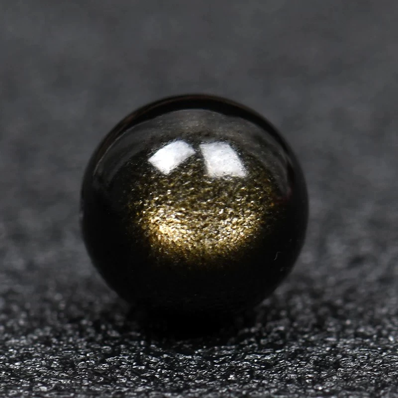 7A天然 双眼金耀石散珠子半成品diy水晶饰品配件