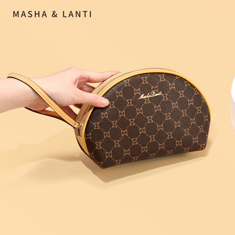 【Mashalanti官方正品】手拿包2025新款贝壳小包零钱实用钥匙包