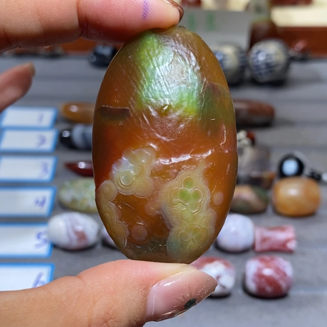 D***D合金颈饰玛瑙/玉髓