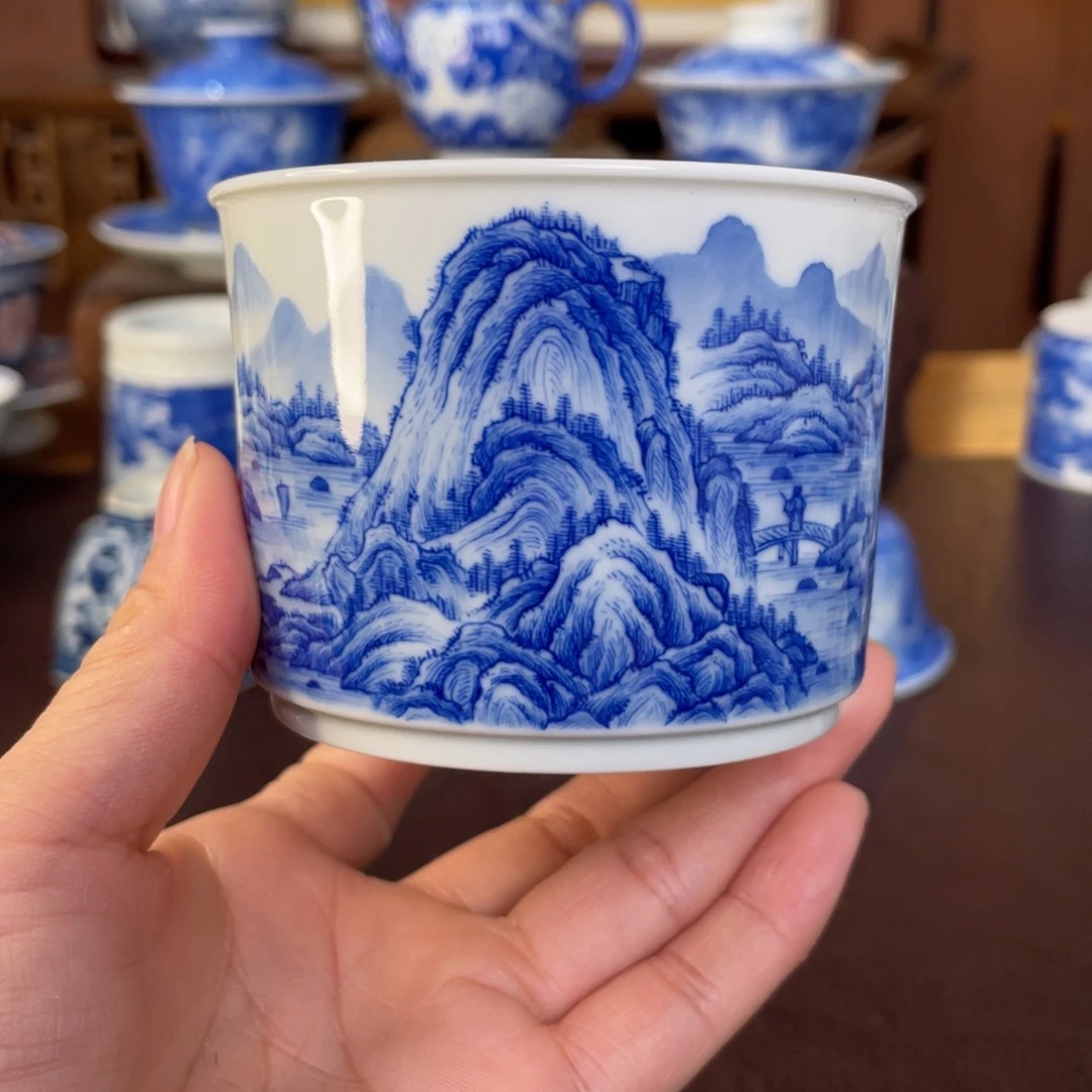 杯景德镇陶瓷手工手绘