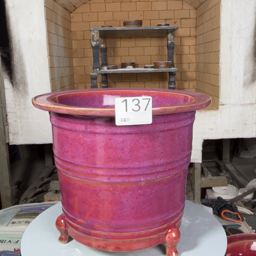 山***客摆件陶钧瓷钧瓷钧瓷