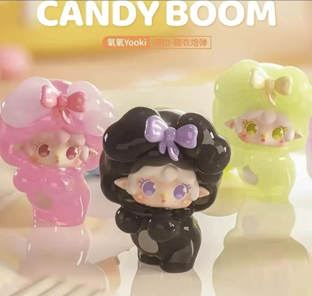(代拆）氧氧yooki萌粒—糖衣炮弹潮玩摆件盲盒