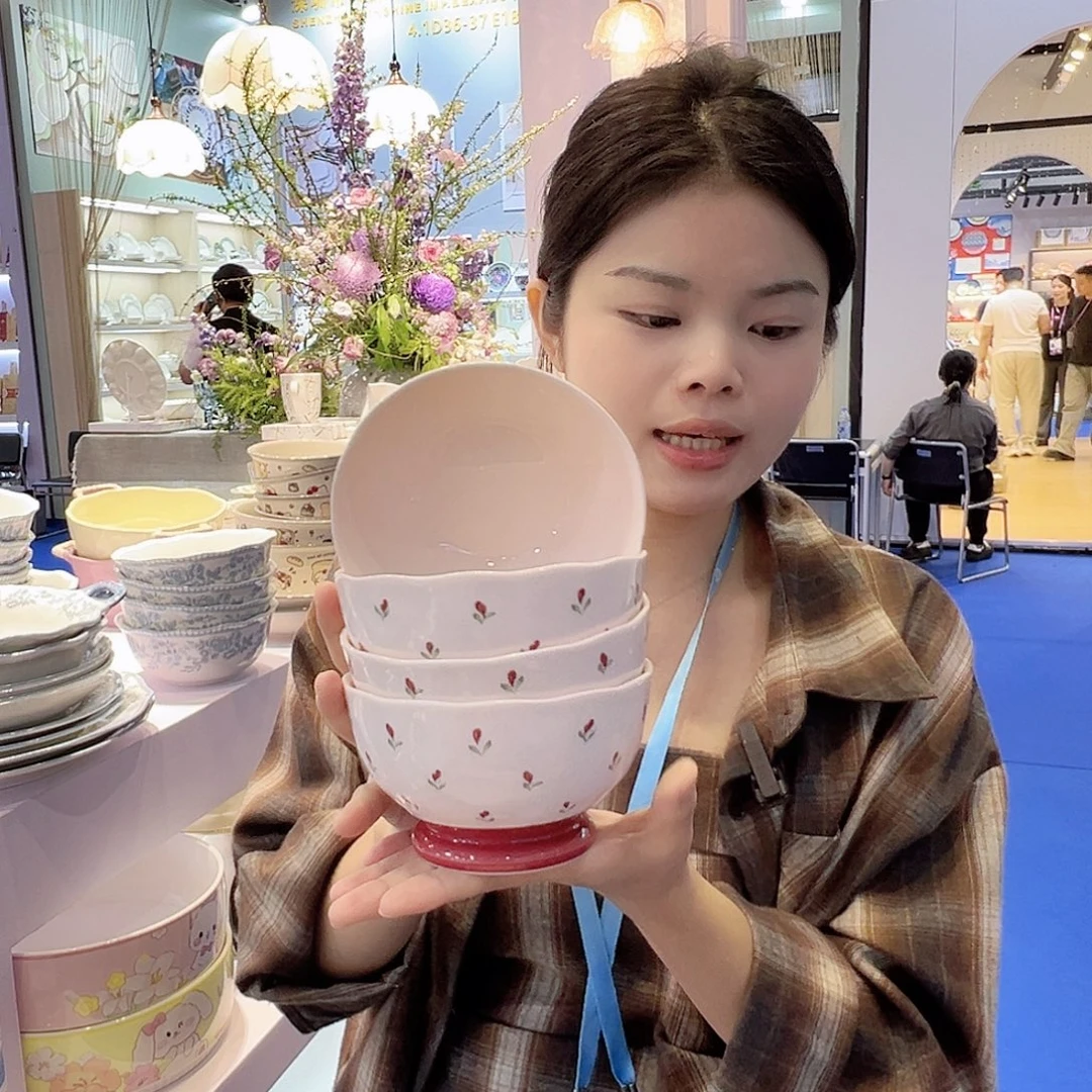 潮州陶瓷餐具微瑕5寸
