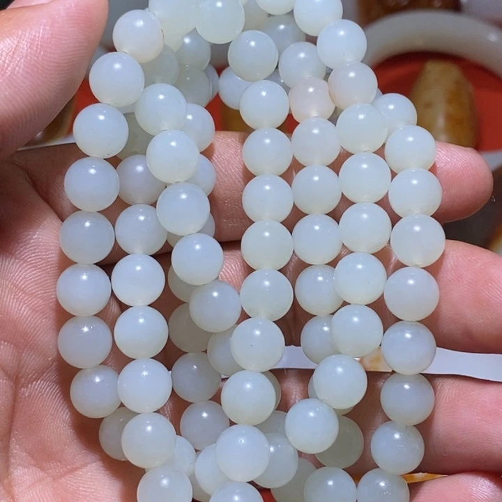 和田玉未镶嵌套链