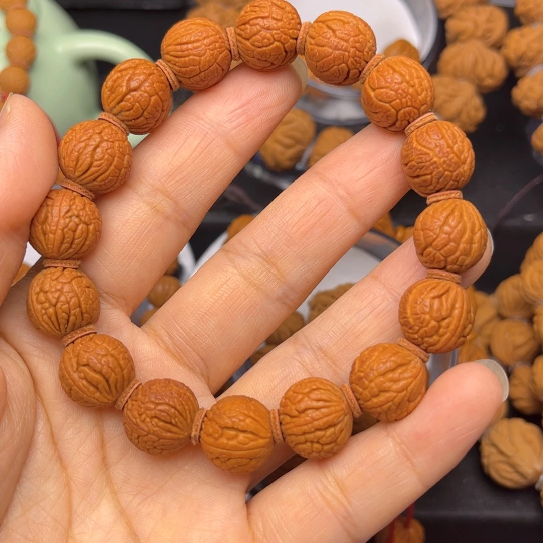 文***桃桃核吊坠龙纹桃核