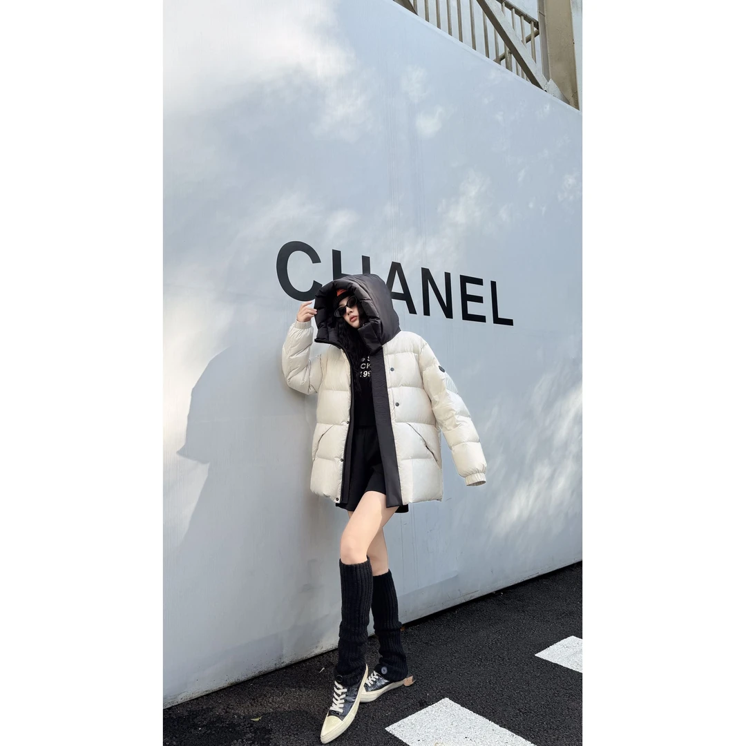 专属2025新款90白鸭绒常规款厚款常规连帽百靓苑冬季288951