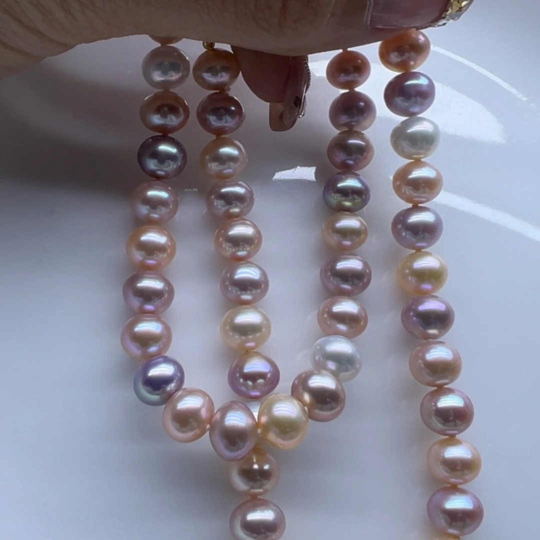 颈饰淡水珍珠未镶嵌多样性发其一