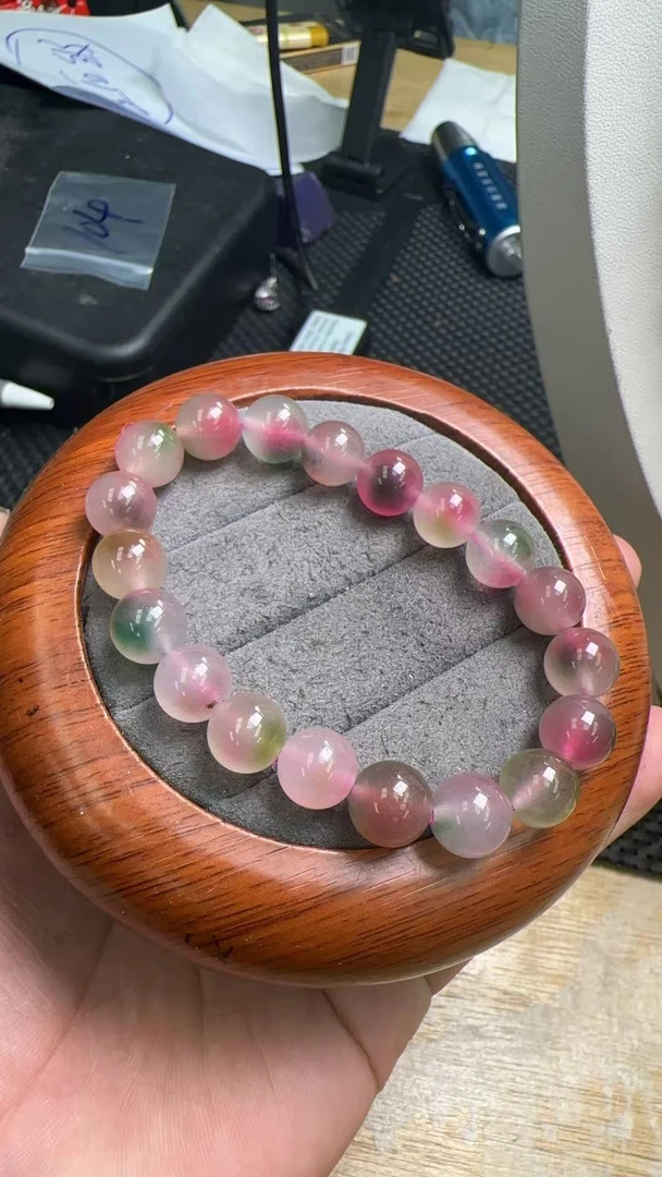 10mm樱花雨精美手串-324