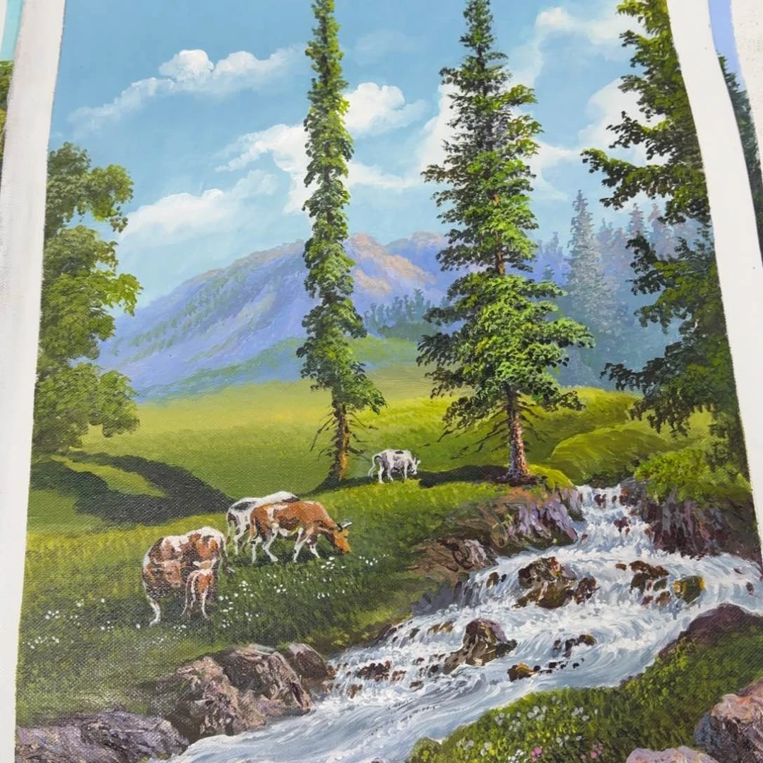 油画我的小可爱小可爱们