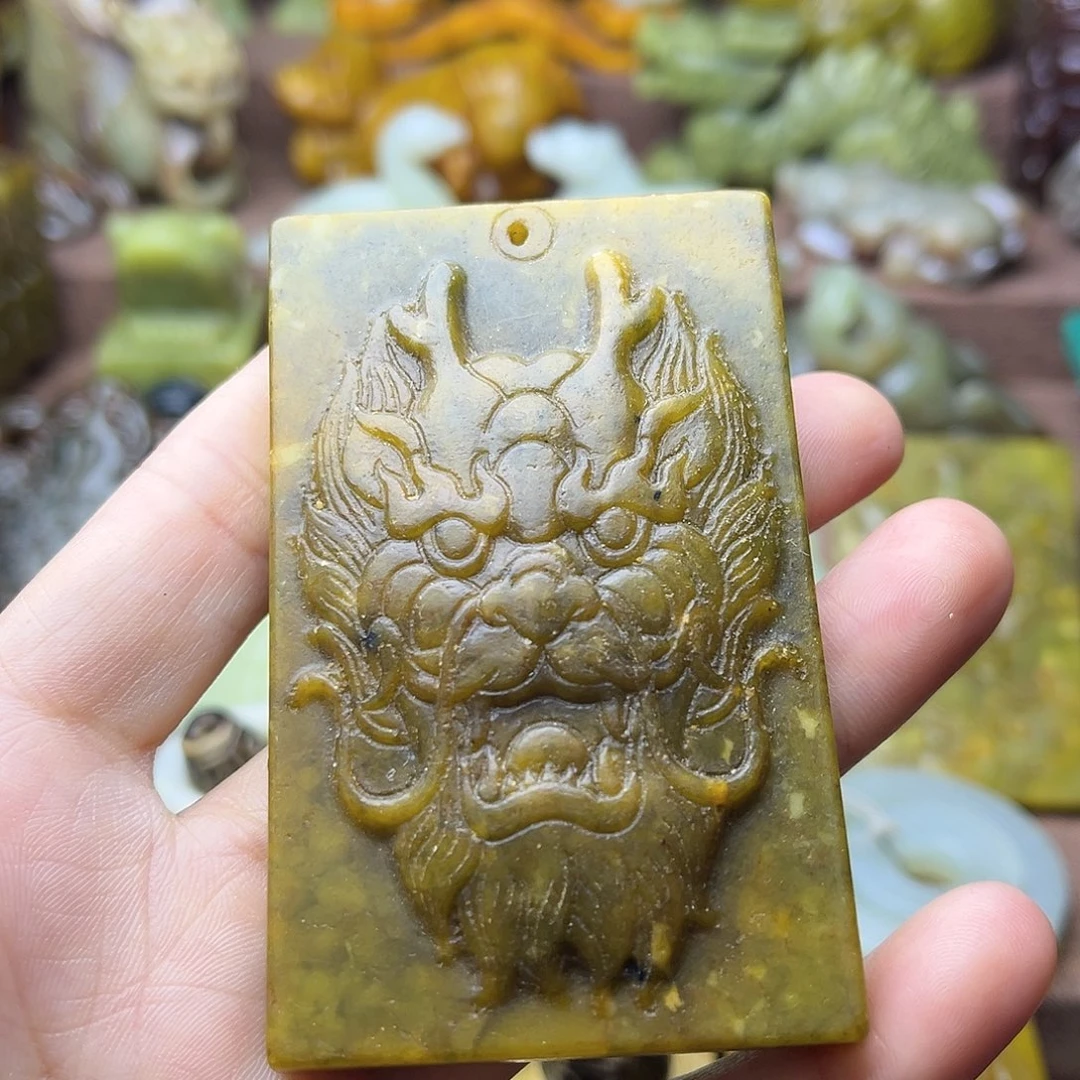 白玉菩提吊坠38，。