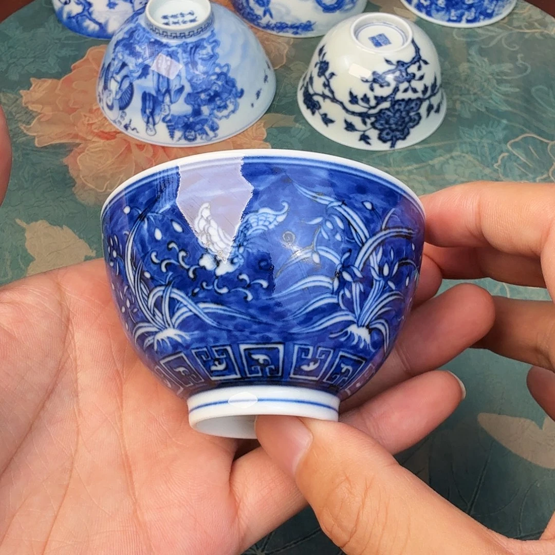 现代景德镇全手工全手绘陶瓷