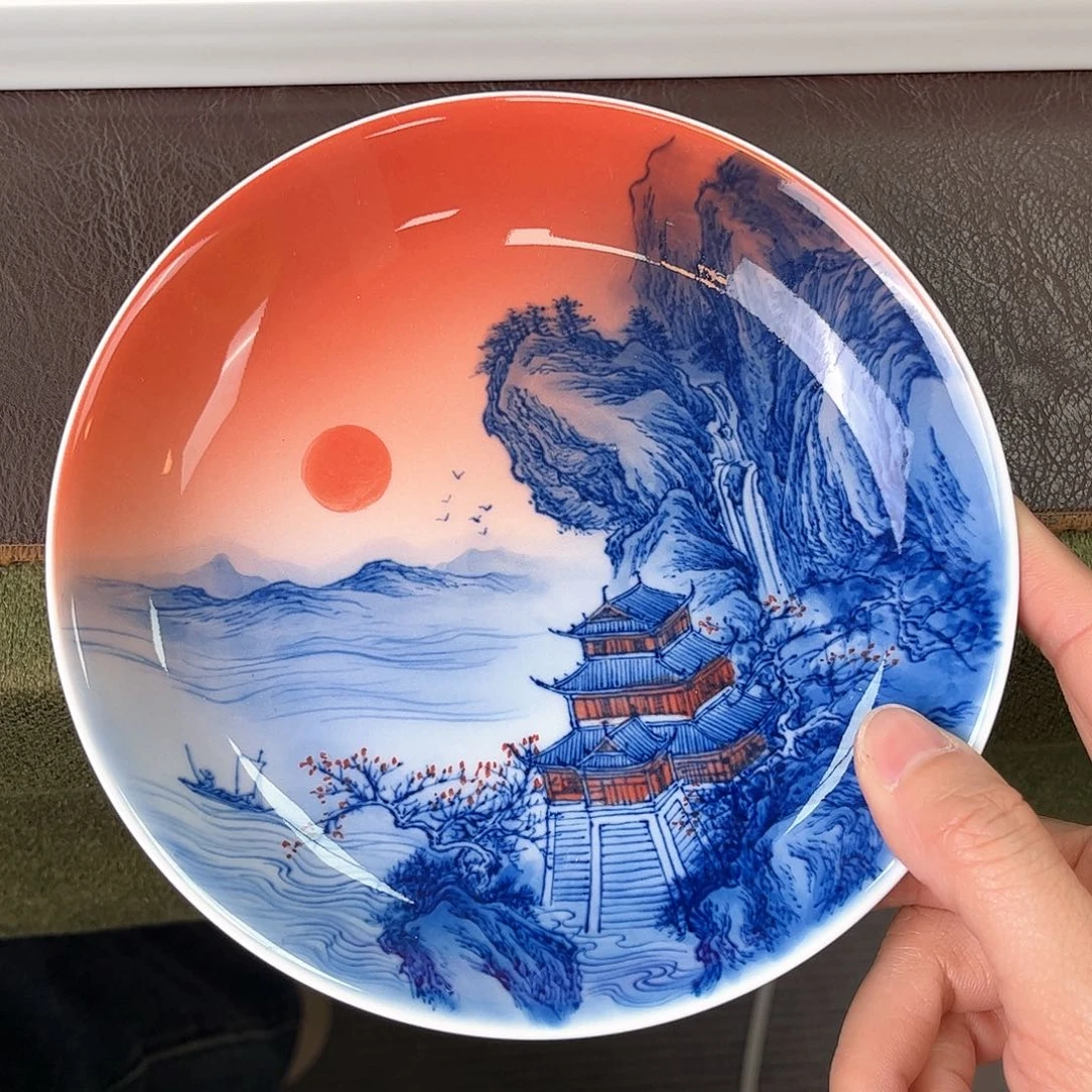 杯手绘高温瓷器瓷器