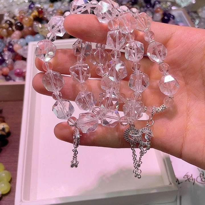 水晶手链未镶嵌26白水