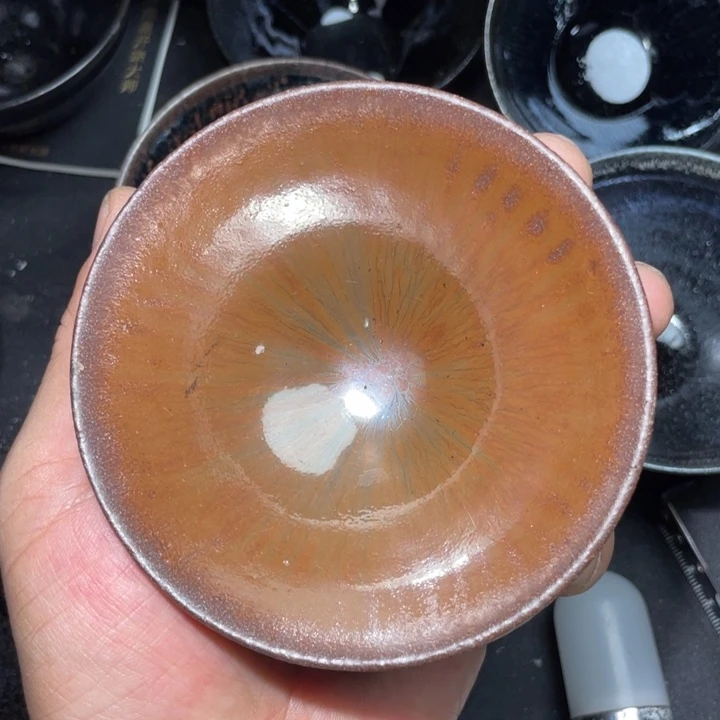 茶盏木木建盏茶器西瓜瓜